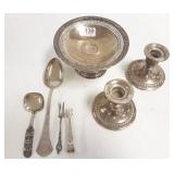 4 pieces .830 & sterling silver (3 troy oz) and 3