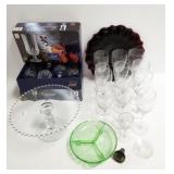 Group glass stemware incl. 2 boxed sets, glass