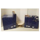 Large group Fitz & Floyd china - most with boxes