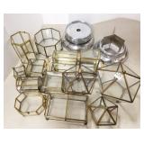 Group incl. photos, small display cases, metal