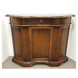 Bar cabinet with drawer & key - 13" x 43" x 35"H