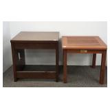 Small table 18" x 18" x 17"H and a Thomasville