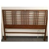 Maria Yee designed king sized headboard