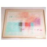Framed Sherry Shrut original artwork on paper -