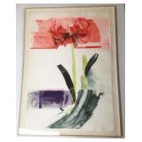 Framed signed Swanson 1986 original artwork on