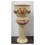 Weller pottery jardiniere - 15" diameter on 22"