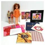 1963 Midge doll, 1964 Allen doll, Crissy doll,