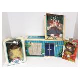 2 vintage Cabbage Patch dolls, vintage Smokey The