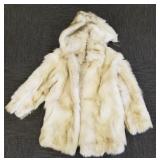 Fur coat - "Skins" by Tora - size M
