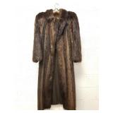 Cedrics full length beaver coat - made in Canada -
