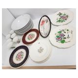 9 large Rosenthal 12" bowls & group including 6