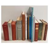 Group of books on art, cooking, etc. & Harry