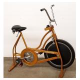 Vintage Schwinn exercise bike with speedometer &