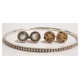 3- Lagos jewelry items incl. sterling beaded