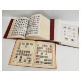 3 stamp albums - citation, modern & United States