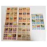 45 Pokemon cards- mostly 1990