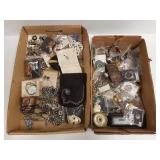 Group vintage, etc. costume jewelry & accessories