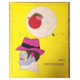 Unframed Richard Lindner Walker Art Center poster