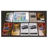 Signed, etc musical theatre posters including