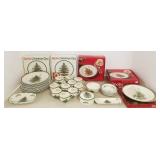 Set of Spode Christmas tree china-