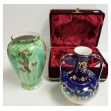 Limoges Artemis 10" vase & Kutahya porselen