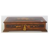 Reuge inlaid Swiss music / jewelry box - 3 tune