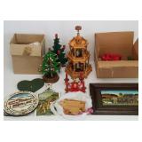Group of Scandinavian-Swiss, etc. Christmas decor