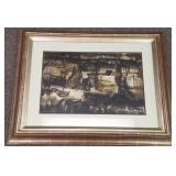 Youngquist, Jack signed watercolor 30" x 24"