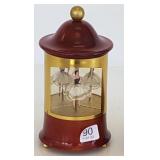 Swiss dancing music box cigarette dispenser