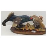 Anri carved wood black grouse grouping 375/1000 -