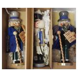 3 Steinbach, etc. nutcrackers incl. Scrooge