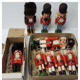 9 Steinbach, etc. nutcrackers - soldiers