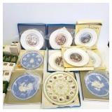 Group of Wedgwood & Coalport Christmas