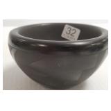 Signed Geneve Santa Clara black on black 4 1/2"