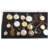 Group of assorted pocket watches etc. (as seen)