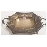 Ornate Victorian footed tray