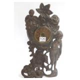 Art nouveau figural clock