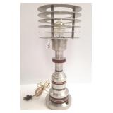 Rare machine age Walter Von Nessen table lamp