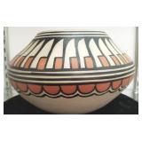 Robert Tenorio 6" jar with low shoulder in