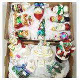 14 Radko blown glass ornaments- some with tags