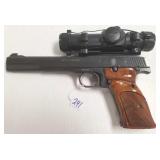 Smith & Wesson model 41 semi-auto .22 pistol with