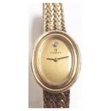 Mod gold filled ladies Omega wristwatch