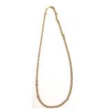 14k gold necklace 15.4g