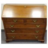 Antique American drop front secretary