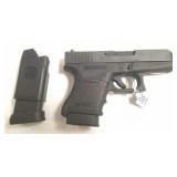 Glock model 36 semi-auto .45 ACP pistol with extra