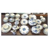 Set of Delft dinnerware