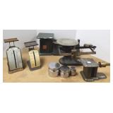 Group of assorted collectable scales