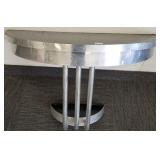 Vintage Deco chrome wall console