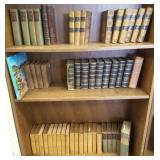 Collection of antique books including New York