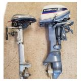 Evinrude 6 HP outboard motor & antique
